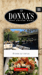 Mobile Screenshot of donnas.com